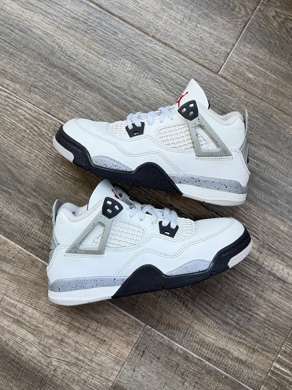 Air Jordan 4 retro OG white cement 1.5y